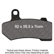 EPFA409HH - EBC EXTREME PRO SINTER BRAKE PADS
