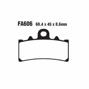 EBC Brakes Motorcycles HH Sintered Brake Pad - FA606HH