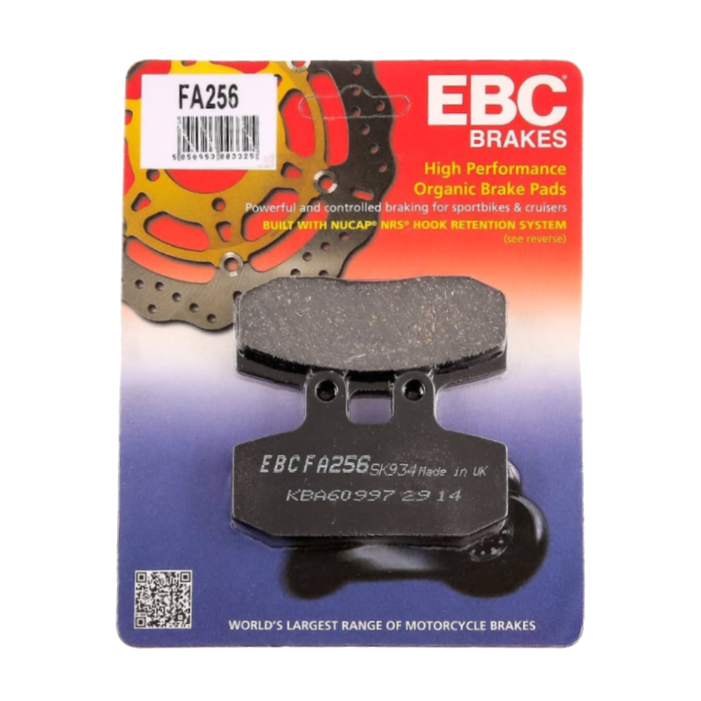 EBC Brakes Motorcycles Organic Brake Pad -  FA256