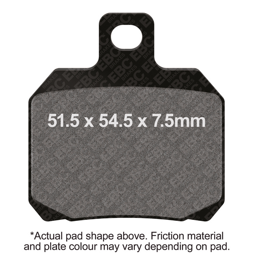 EBC Brakes Scooters HH Slintered Brake Pad -  SFA266HH