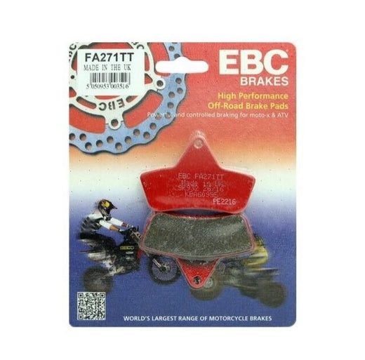 EBC Brakes Off Road Motorcycles TT Hybrid Carbon Brake Pad - FA271TT