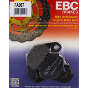 EBC Brakes Motorcycles Organic Brake Pad -  FA067