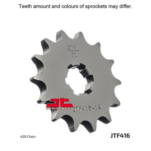 JT Sprockets Front Sprocket - JTF416.14 - 428 Pitch