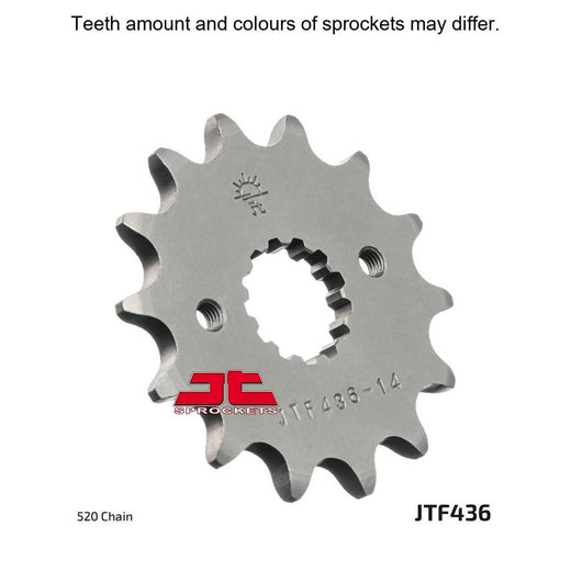 JT Sprockets Front Sprocket - JTF436.14 - 520 Pitch