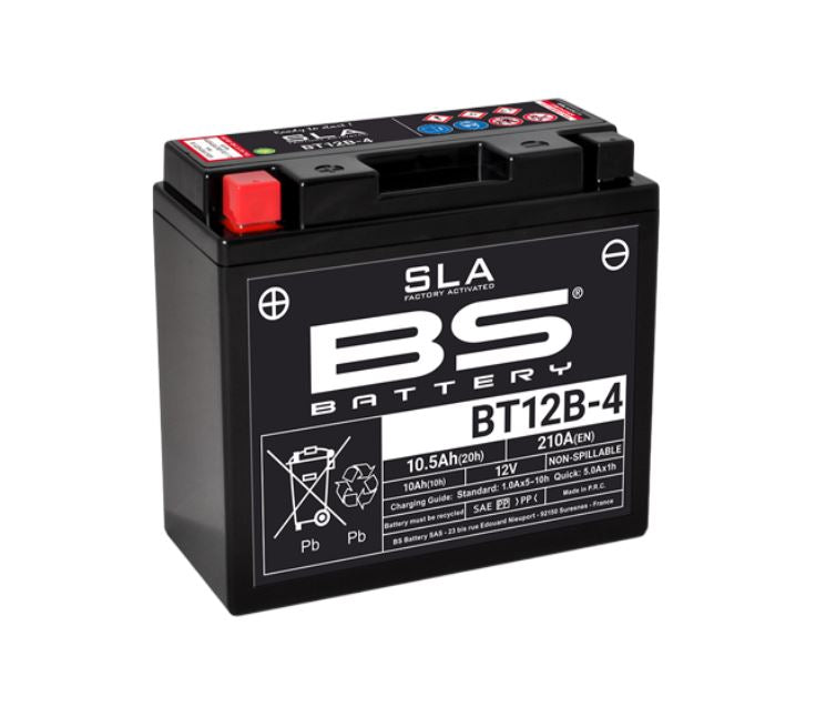 BS Battery Factory charged - BS-BT12B-4 SLA