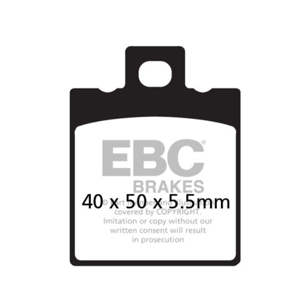 EBC Brakes Motorcycles Dirt Sintered Brake Pad - FA047/2R