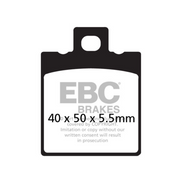 EBC Brakes Motorcycles Dirt Sintered Brake Pad - FA047/2R