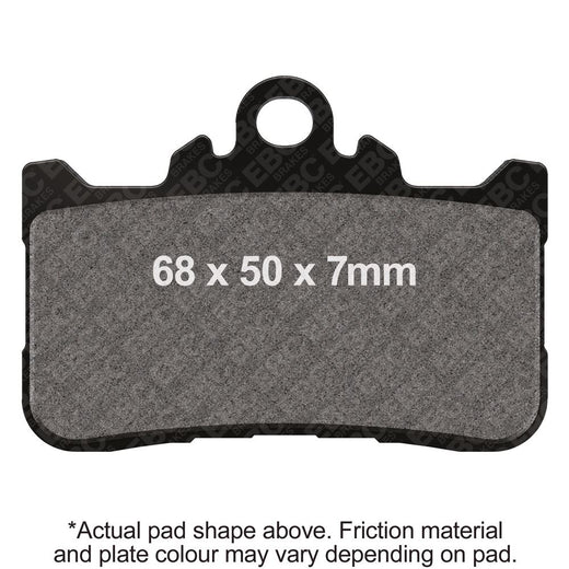 EBC Brakes Motorcycles HH Sintered Brake Pad - FA759HH