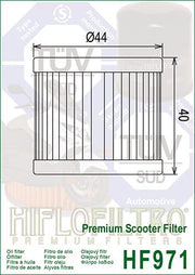 Hiflofiltro Premium Oil Filter - HF971