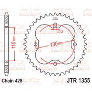JT Sprocket Rear Sprocket - JTR1355.48 - 428 Pitch
