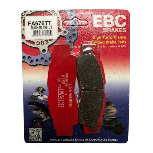 EBC Brakes Off Road Motorcycles TT Hybrid Carbon Brake Pad - FA676TT