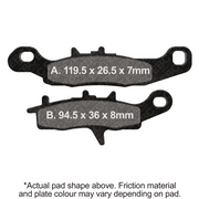 EBC Brakes Motorcycles Dirt Sintered Brake Pad - FA342R