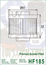Hiflofiltro Premium Oil Filter - HF185