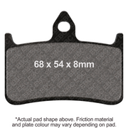 EPFA187HH - EBC EXTREME PRO SINTER BRAKE PADS