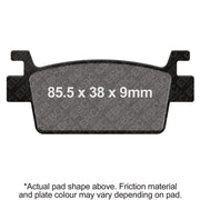 EBC Brakes Scooters Carbon Brake Pad -  SFAC719