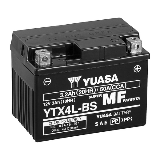 YTX4L-BS (WC) 12V Yuasa MF VRLA Battery