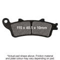 EPFA261/2HH - EBC EXTREME PRO SINTER BRAKE PADS
