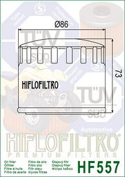 HifloFiltro Premium Oil Filter - HF557