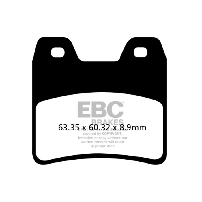 EBC Brakes Scooters organic Brake Pad - SFA650