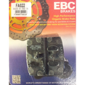 EBC Brakes Off Road Motorcycles Semi-Sintered Brake Pad - FA022V