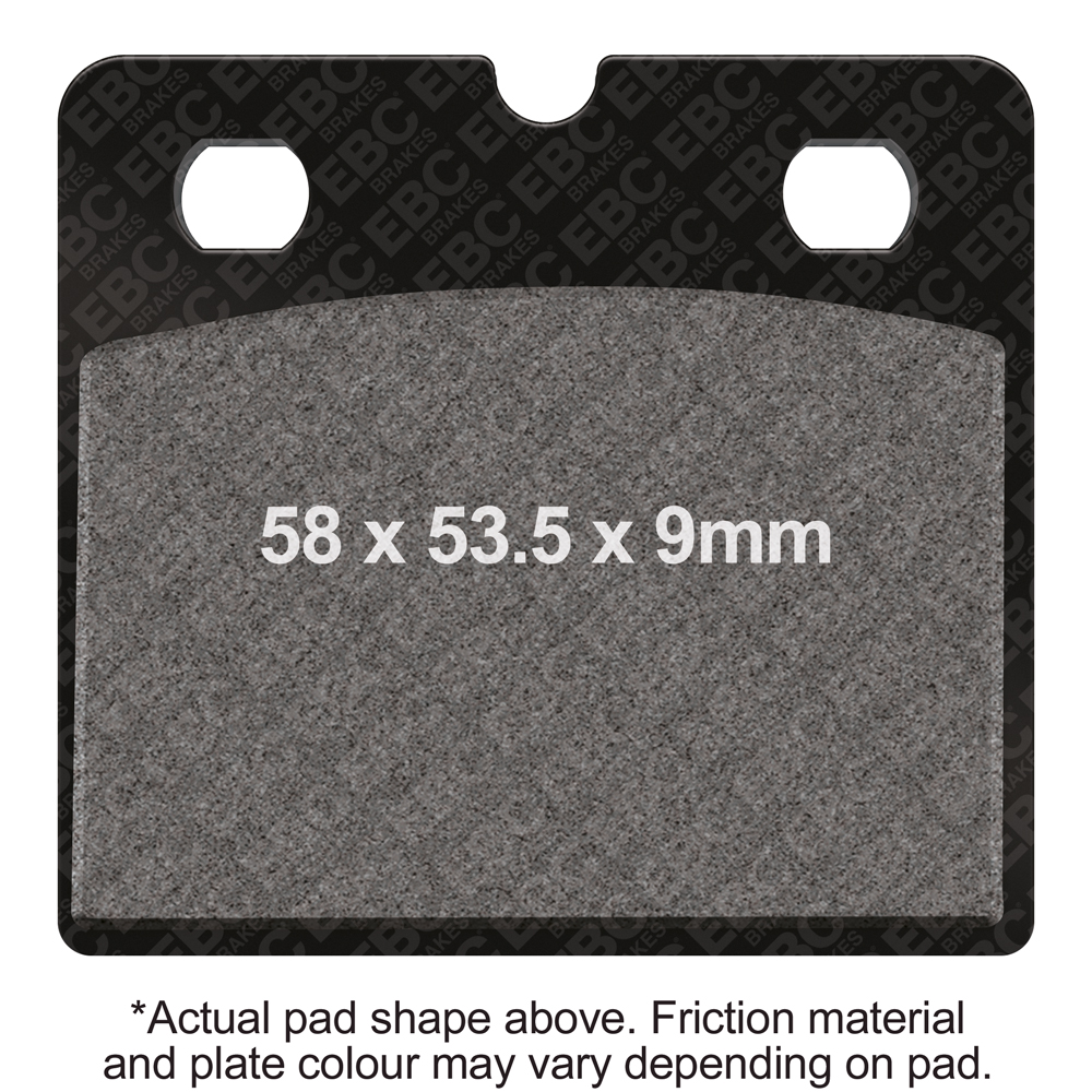 EBC Brakes Off Road Motorcycles Semi-Sintered Brake Pad - FA171V