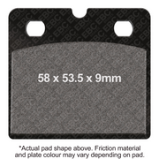 EBC Brakes Off Road Motorcycles Semi-Sintered Brake Pad - FA171V