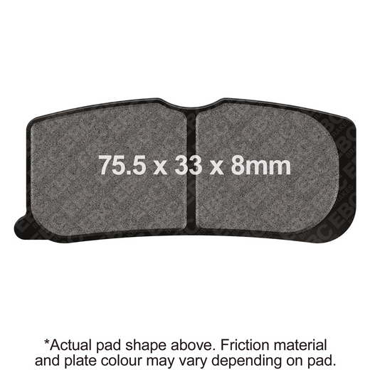 EBC Brakes Motorcycles Organic Brake Pad -  FA474