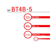 BS Battery Factory charged - BS-BT4B-5 SLA
