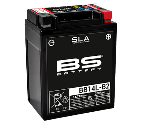 BS Battery BS-BTX14AHL-BB14L-A2/B2 SLA