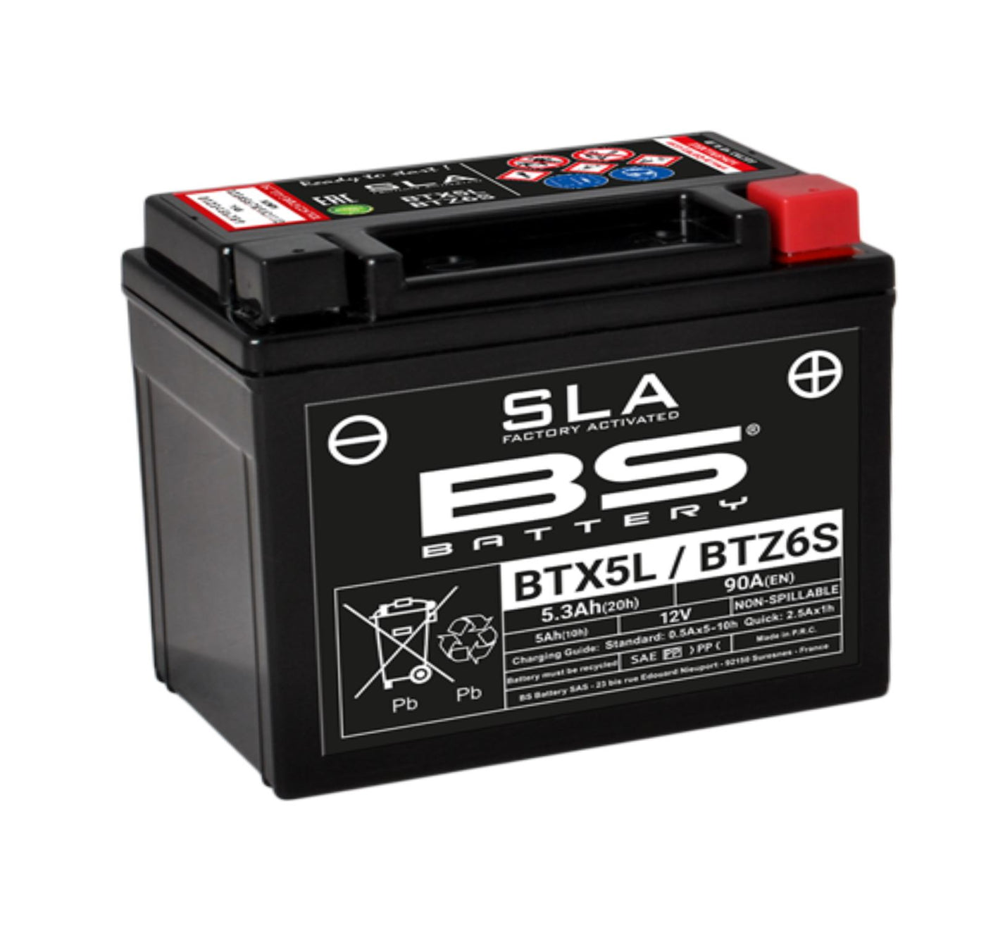 BS Battery BS-BTX5L SLA / BS-BTZ6S SLA