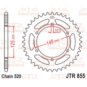 JT Sprocket Rear Sprocket - JTR855.47 - 520 Pitch