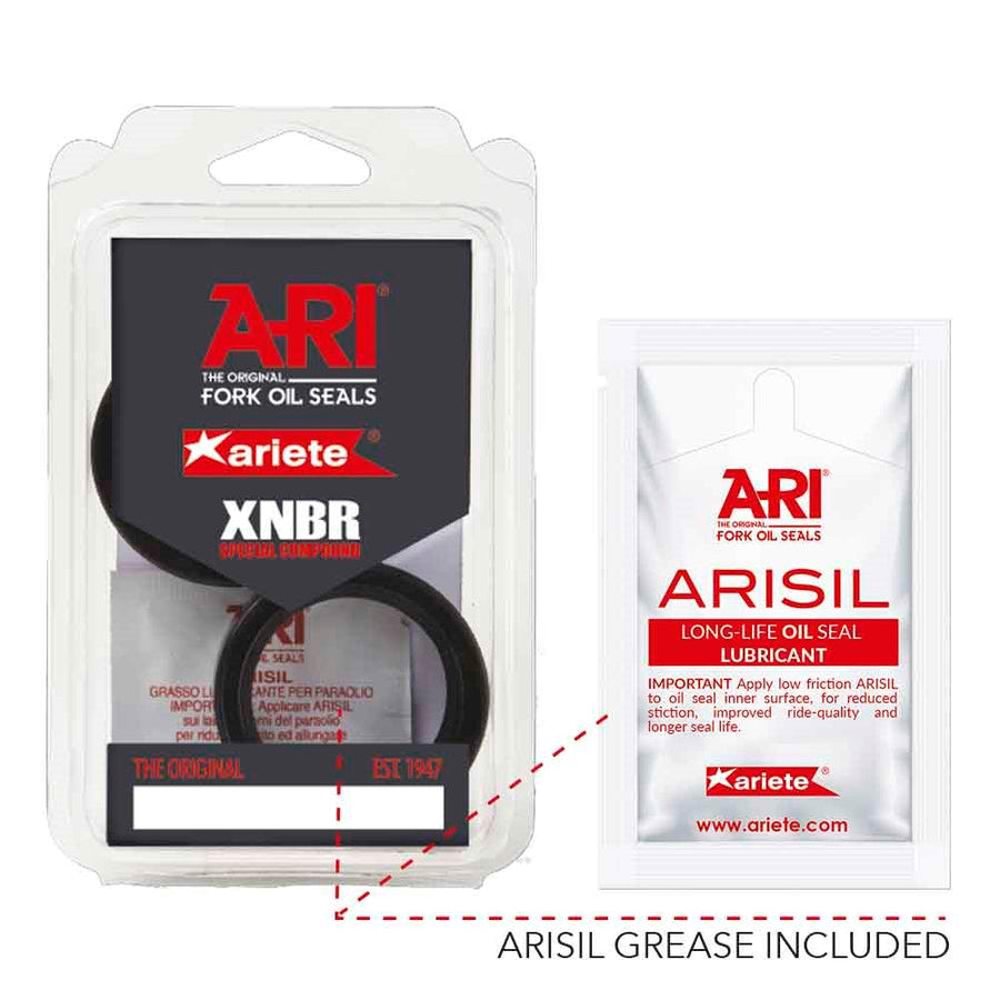 ARI.074 PAIR OF FORK OIL SEALS 32 X 45 X 9/11 TCL