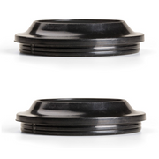 Pair of Ariete ARI.162 dust seals measuring 37x50.5x5.6/12.8mm with Y-2 cap, for machinery or equipment.