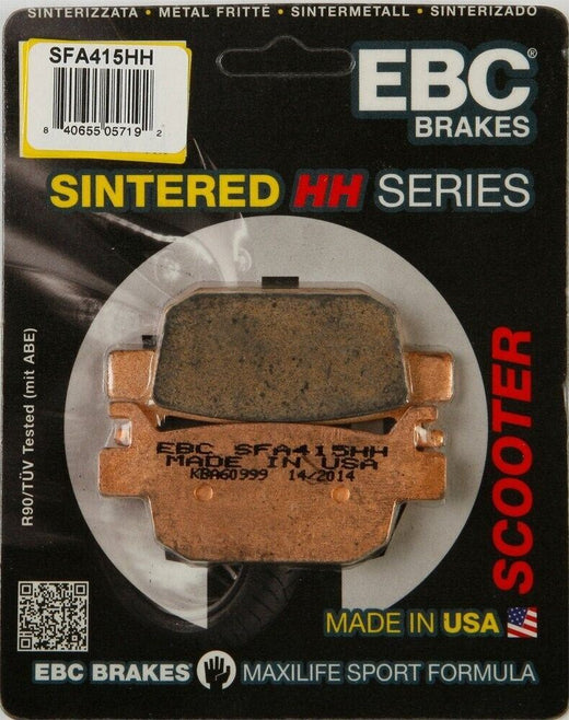 EBC Brakes Scooters HH Slintered Brake Pad -  SFA415HH