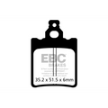 EBC Brakes Off Road Motorcycles TT Hybrid Carbon Brake Pad - FA337TT