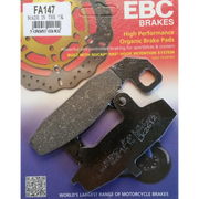 EBC Brakes Motorcycles Organic Brake Pad -  FA147