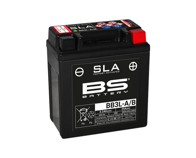 BS Battery Factory charged - BS-BB3L-B SLA