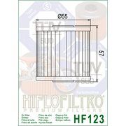 Hiflofiltro Premium Oil Filter - HF123