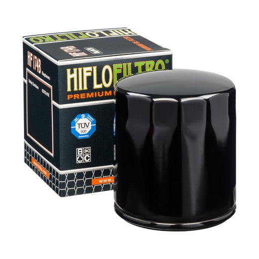 HifloFiltro Premium Oil Filter - HF174C - Chrome