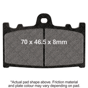 EPFA158HH - EBC EXTREME PRO SINTER BRAKE PADS