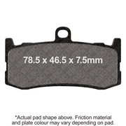 EBC Brakes Motorcycles HH Sintered Brake Pad - FA491HH
