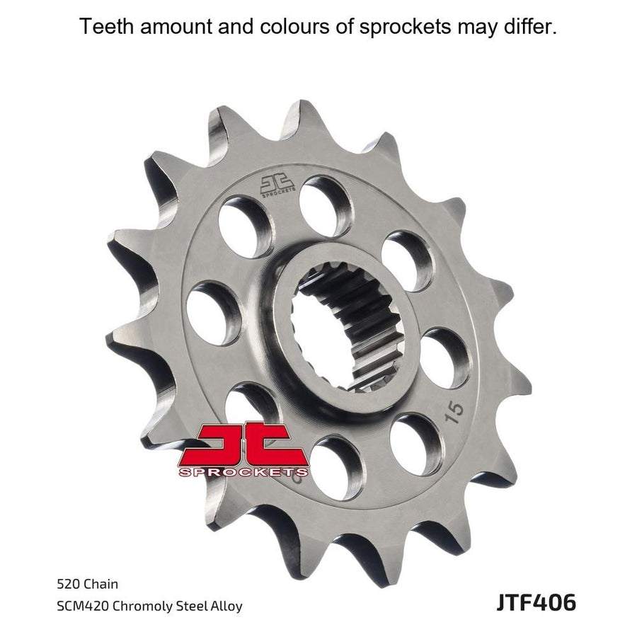 JT Sprockets Front Sprocket - JTF406.15 - 520 Pitch