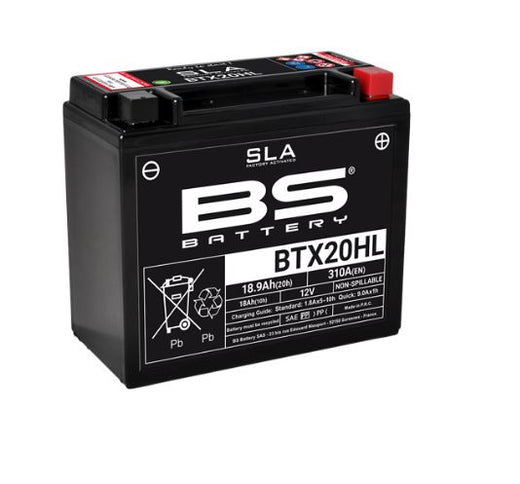 BS Battery Factory charged - BS-BTX20HL SLA - thebikeguys
