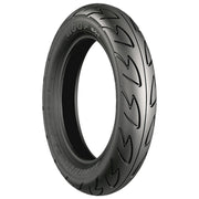 BRIDGESTONE 110/90-10 51J HOOP B01 LL TL rear motorcycle tyre with tread pattern and sidewall details