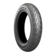 Bridgestone 130/70-13 63P Battlax SC RF TL rear motorcycle tyre with tread pattern and branding visible.