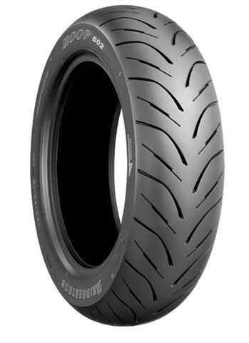 BRIDGESTONE 130/70-16 61P HOOP B02 G TL REAR TYRE