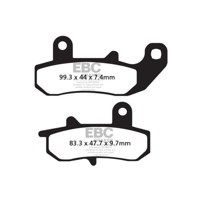 EBC Brakes Motorcycles Dirt Sintered Brake Pad - FA157R