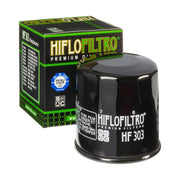 HifloFiltro Premium Oil Filter - HF303C - Chrome