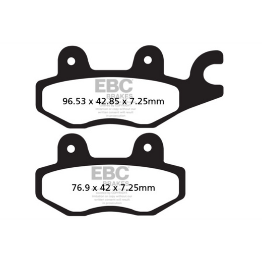 EBC Brakes Scooters organic Brake Pad - SFA635