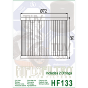 HifloFiltro Premium Oil Filter - HF133